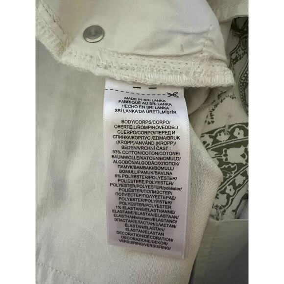 Lauren Ralph Lauren Women's Jeans White Multicolor Size 10 NWT - Picture 4 of 12